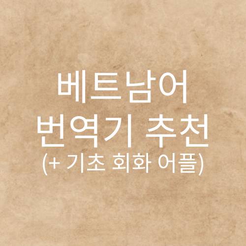 베트남어 번역기 추천
